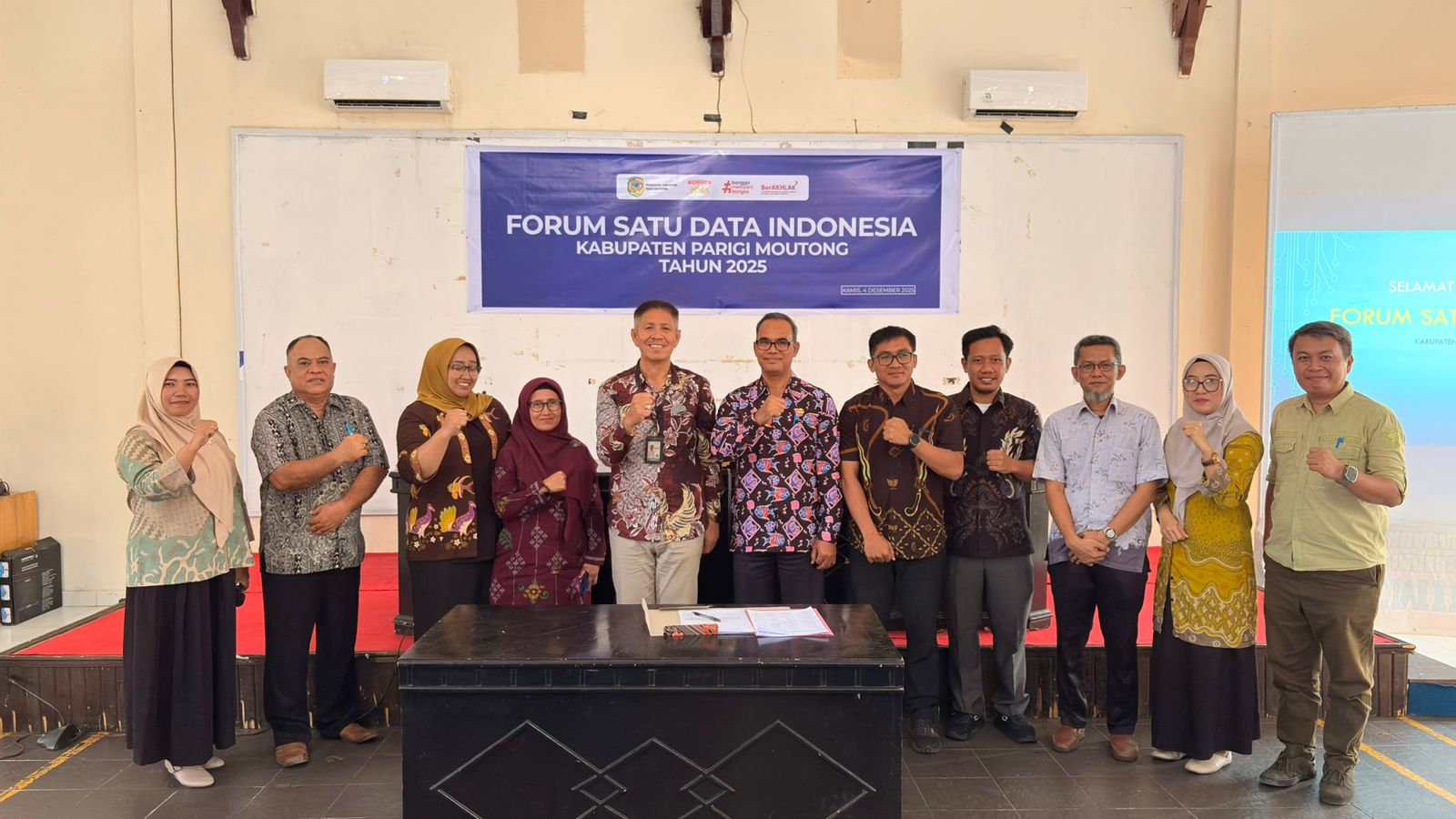 FORUM SATU DATA INDONESIA KABUPATEN PARIGI MOUTONG TAHUN 2025